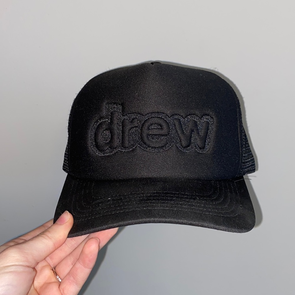Drew House Trucker Hat Black
